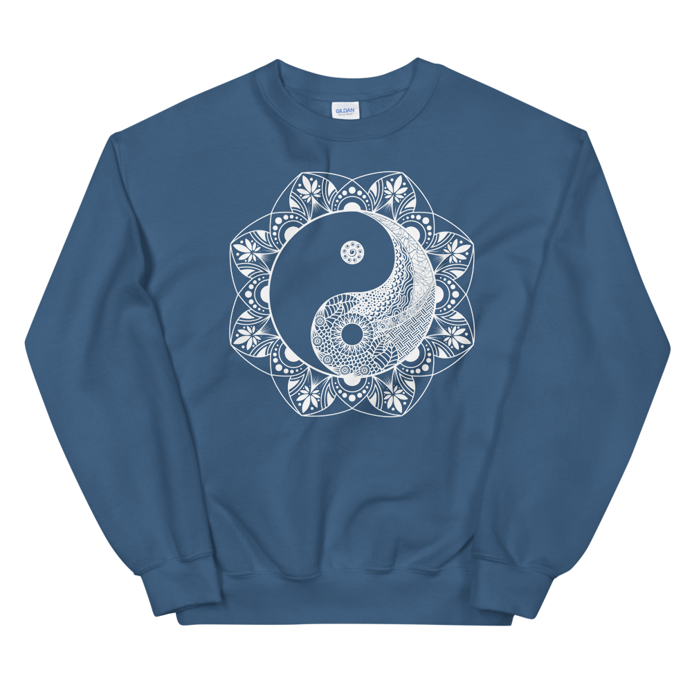 Yinyang Mandala Graphic Sweatshirt