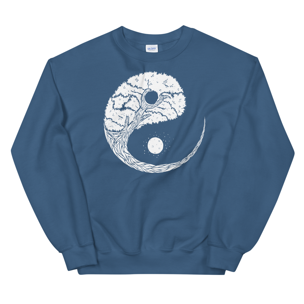 Yinyang Tree Graphic Sweatshirt