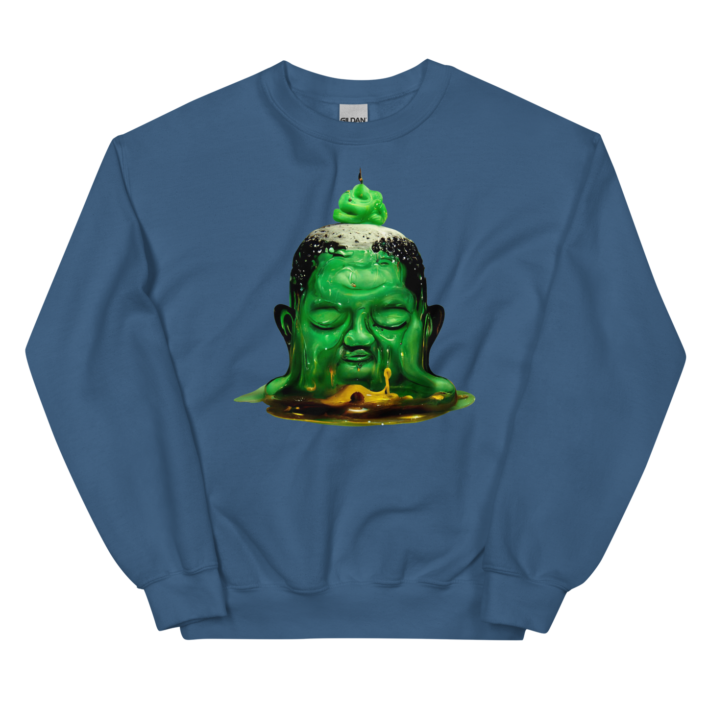 Melting Buddha Graphic Sweatshirt