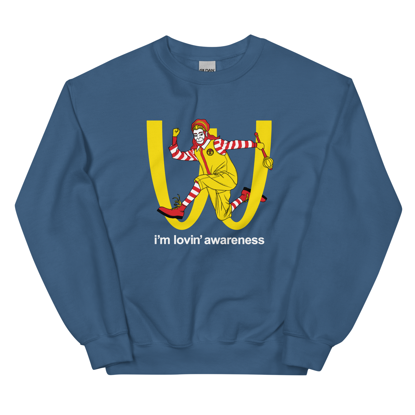 I'm Lovin' Awareness Graphic Sweatshirt