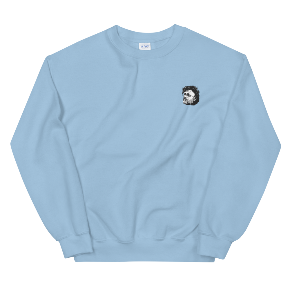 Terrence McKenna Embroidery Graphic Sweatshirt