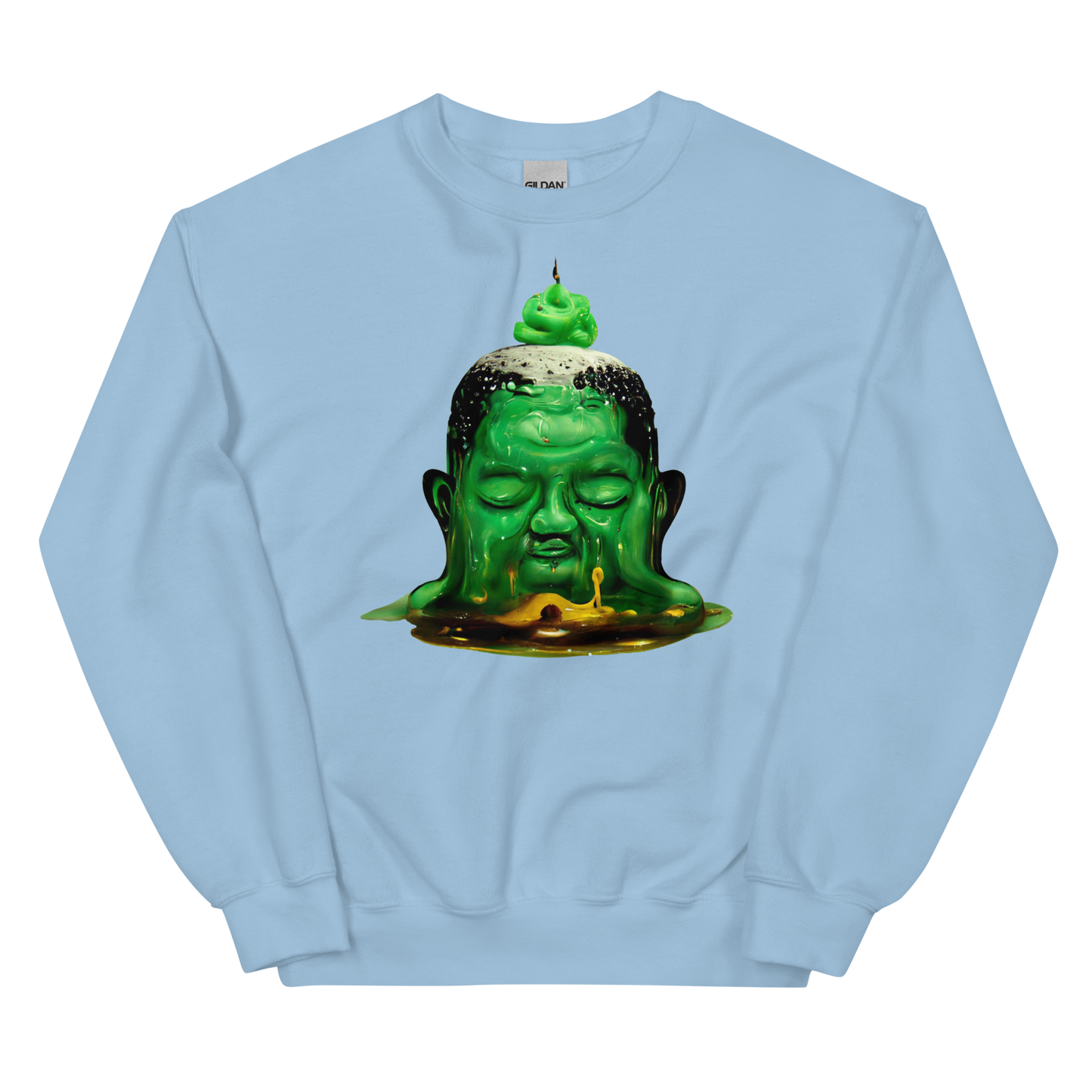 Melting Buddha Graphic Sweatshirt