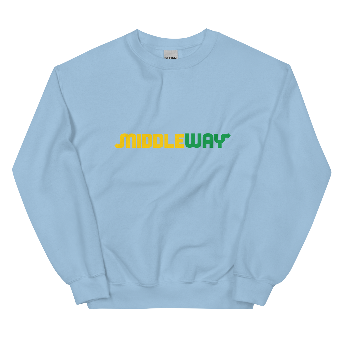 Middle Way Graphic  Sweatshirt