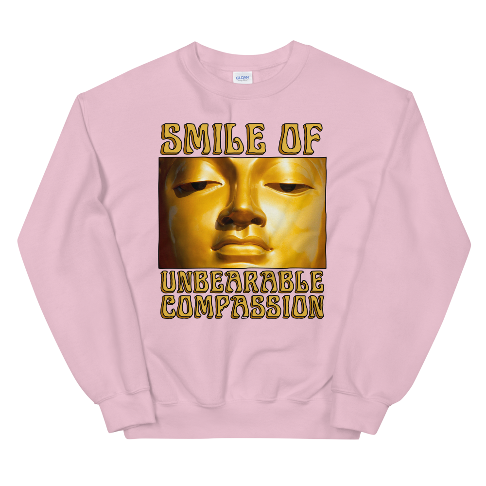 Smile Of Unbearable Compassion Graphic Sweatshirt