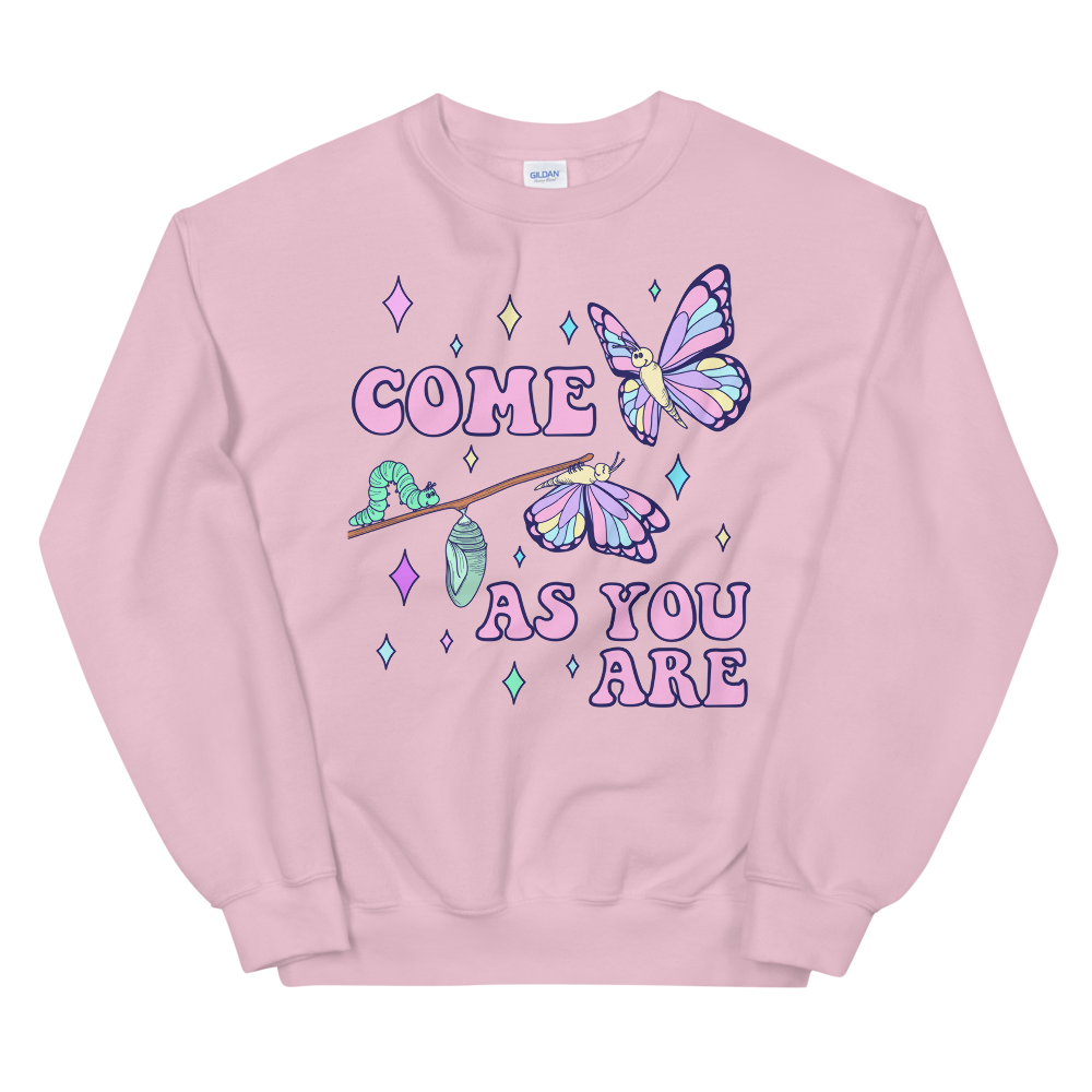 Come As You Are Graphic Sweatshirt