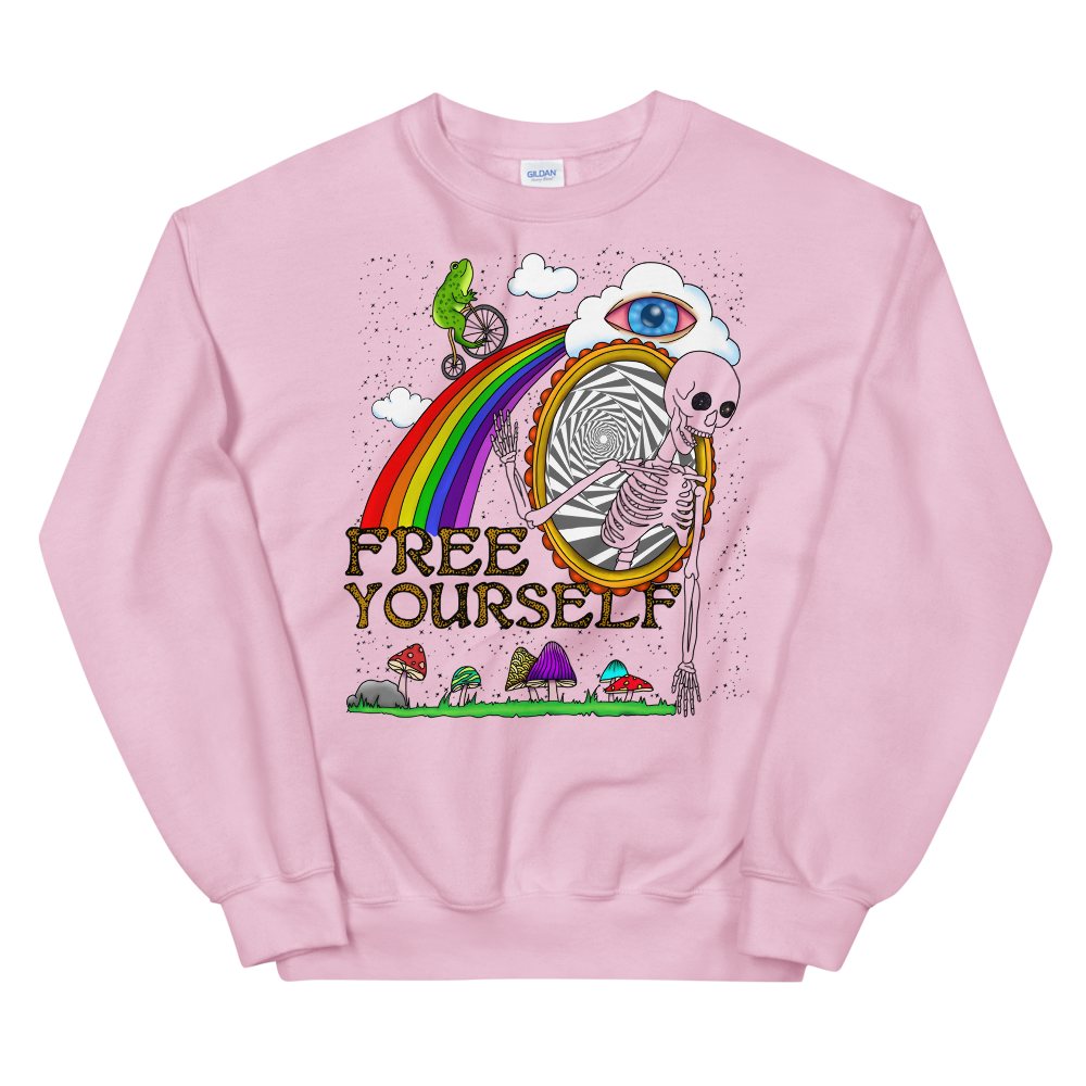 Free Yourself Graphic Sweatshirt