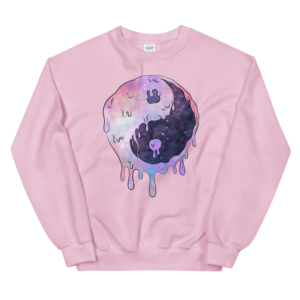 Yinyang Melting Graphic Sweatshirt