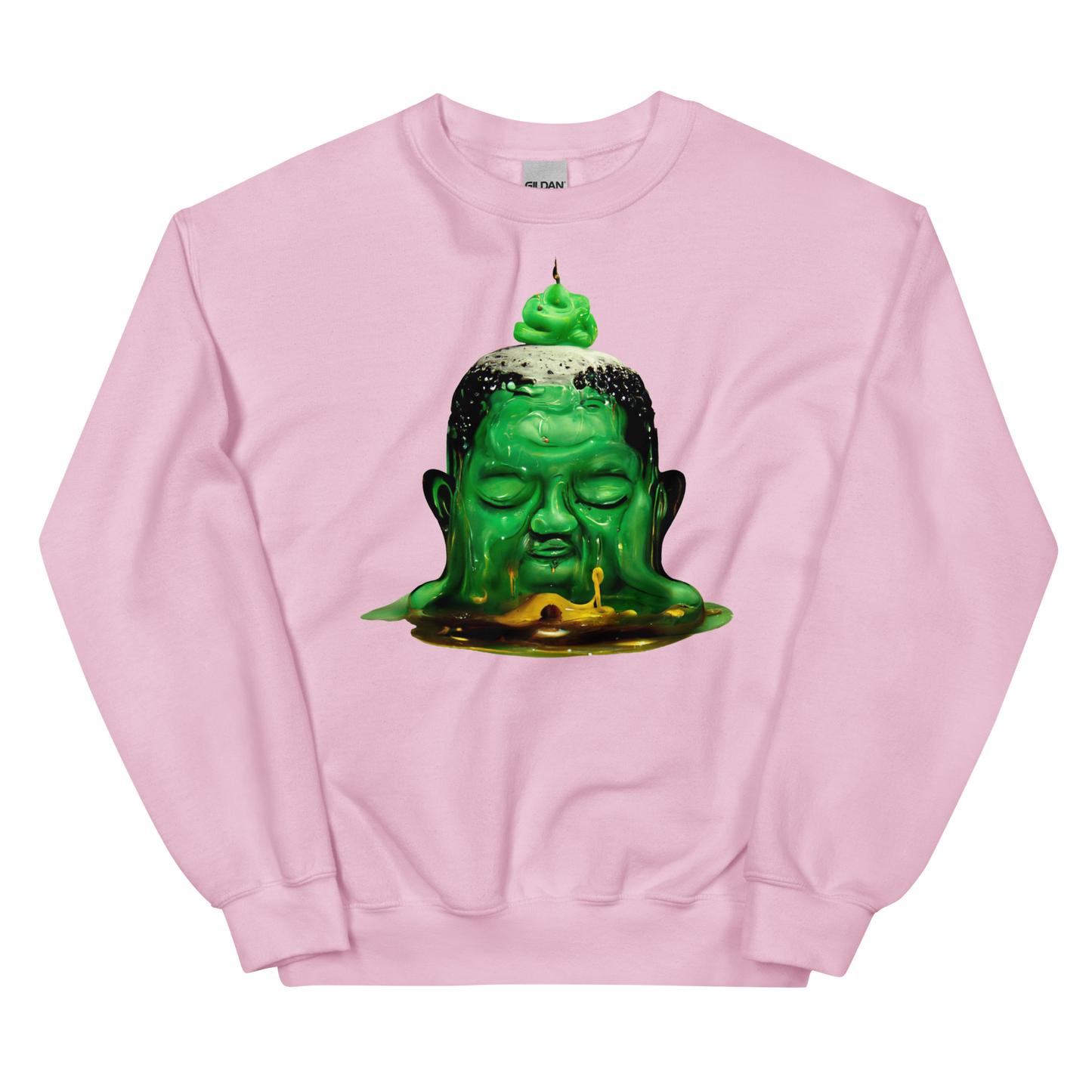 Melting Buddha Graphic Sweatshirt