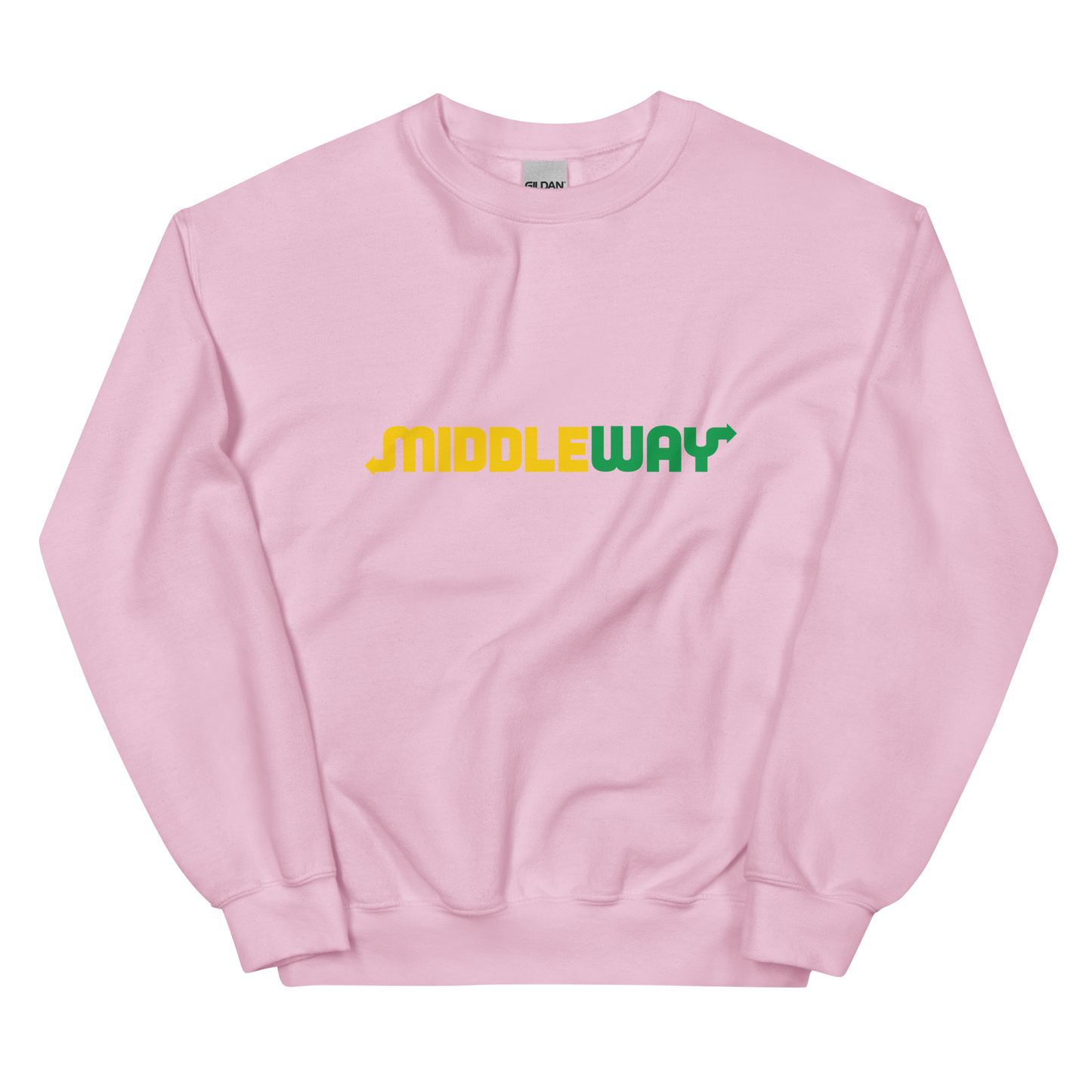 Middle Way Graphic  Sweatshirt