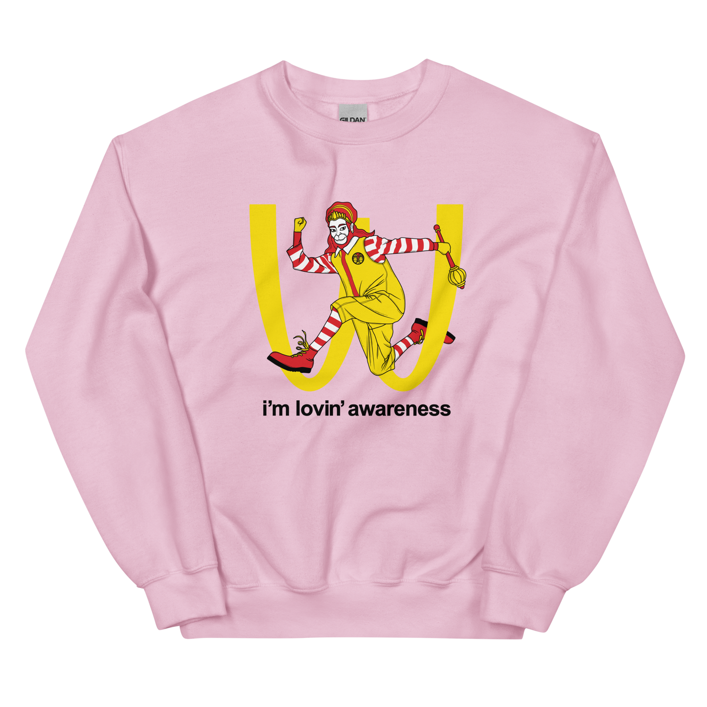 I'm Lovin' Awareness Graphic Sweatshirt