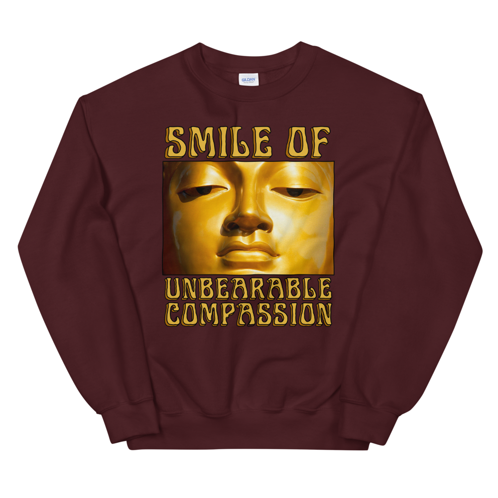 Smile Of Unbearable Compassion Graphic Sweatshirt