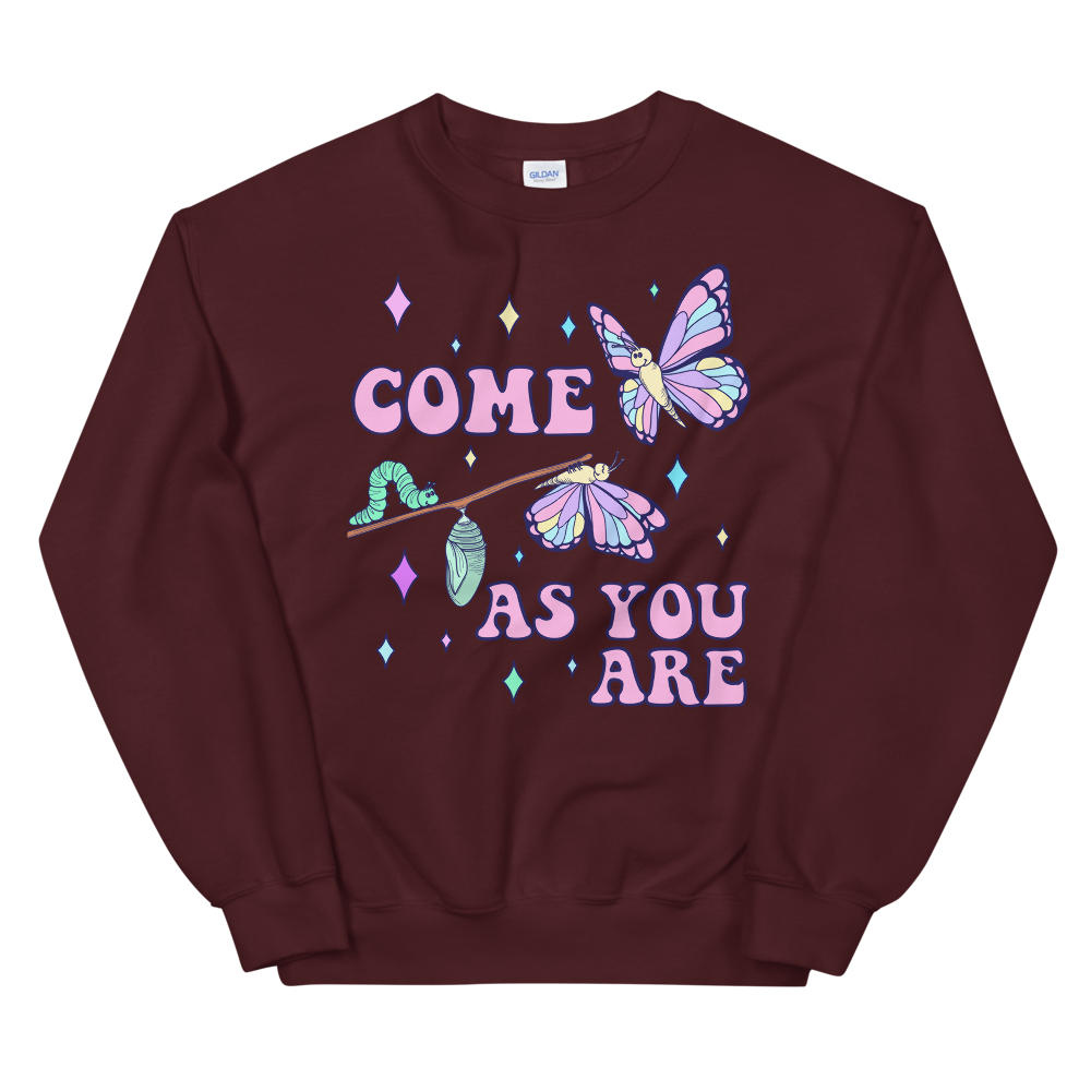 Come As You Are Graphic Sweatshirt