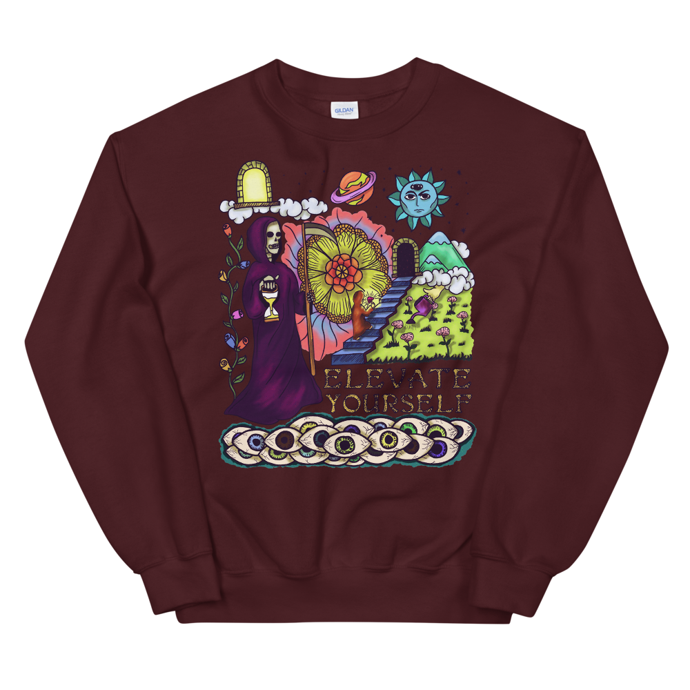 Elevate Yourself Graphic Sweatshirt