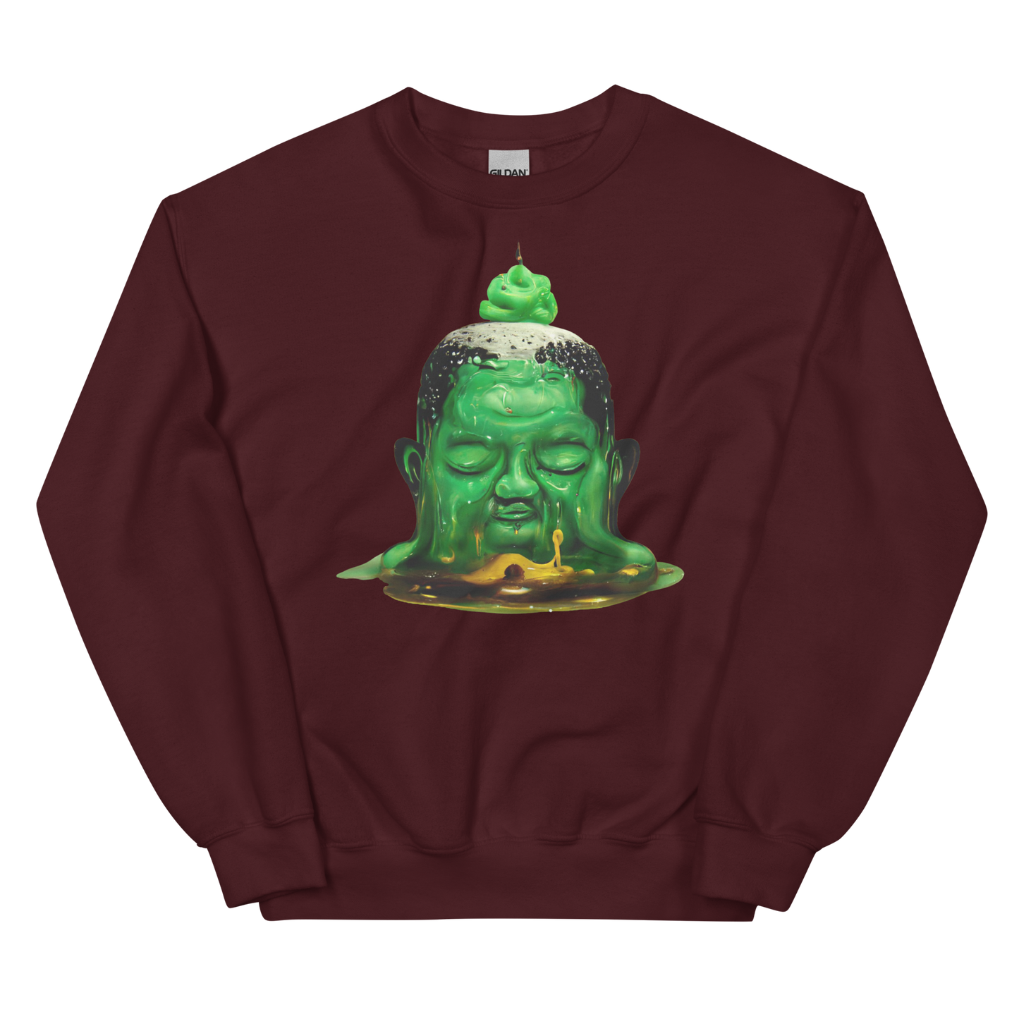 Melting Buddha Graphic Sweatshirt