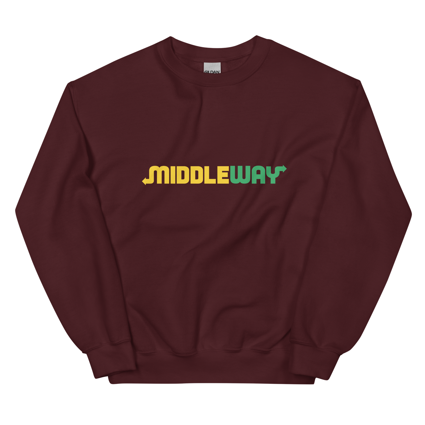 Middle Way Graphic  Sweatshirt