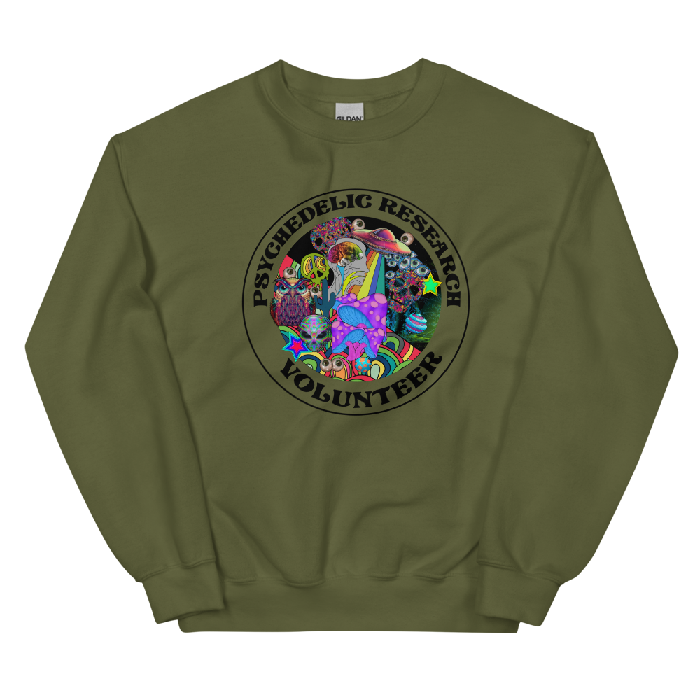 Research Volunteer Graphic Sweatshirt