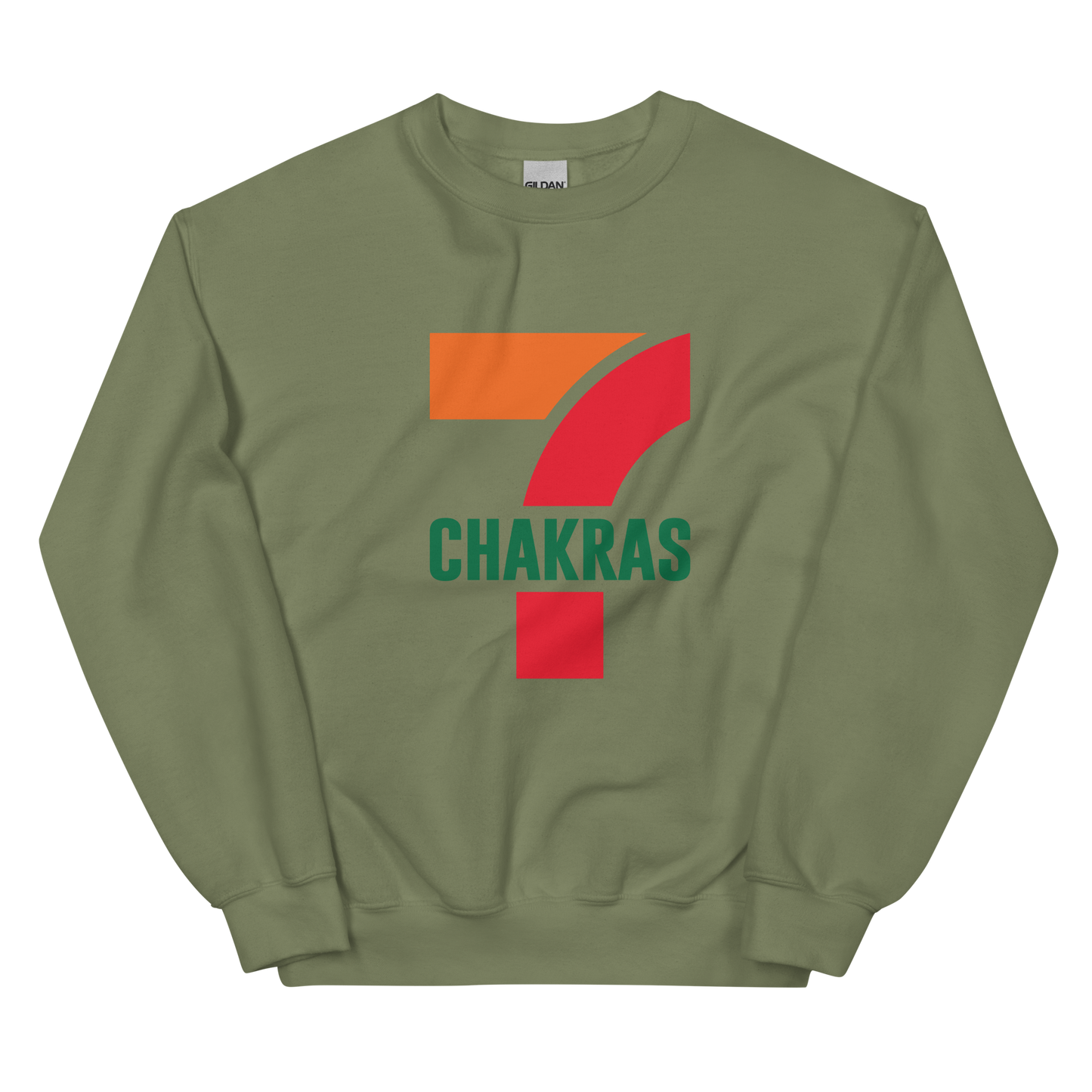 7 Chakras Graphic Sweatshirt