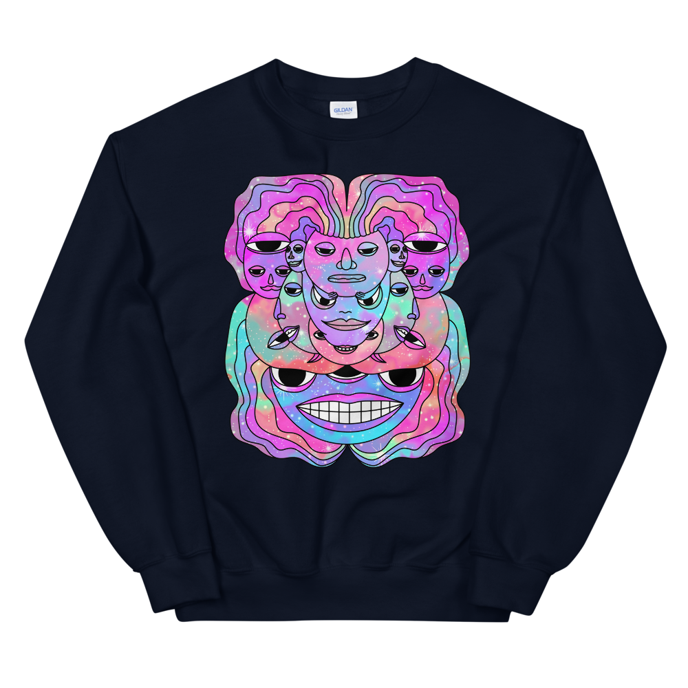 Galaxy Vibe Graphic Sweatshirt