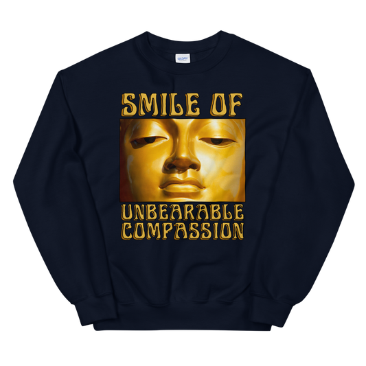 Smile Of Unbearable Compassion Graphic Sweatshirt