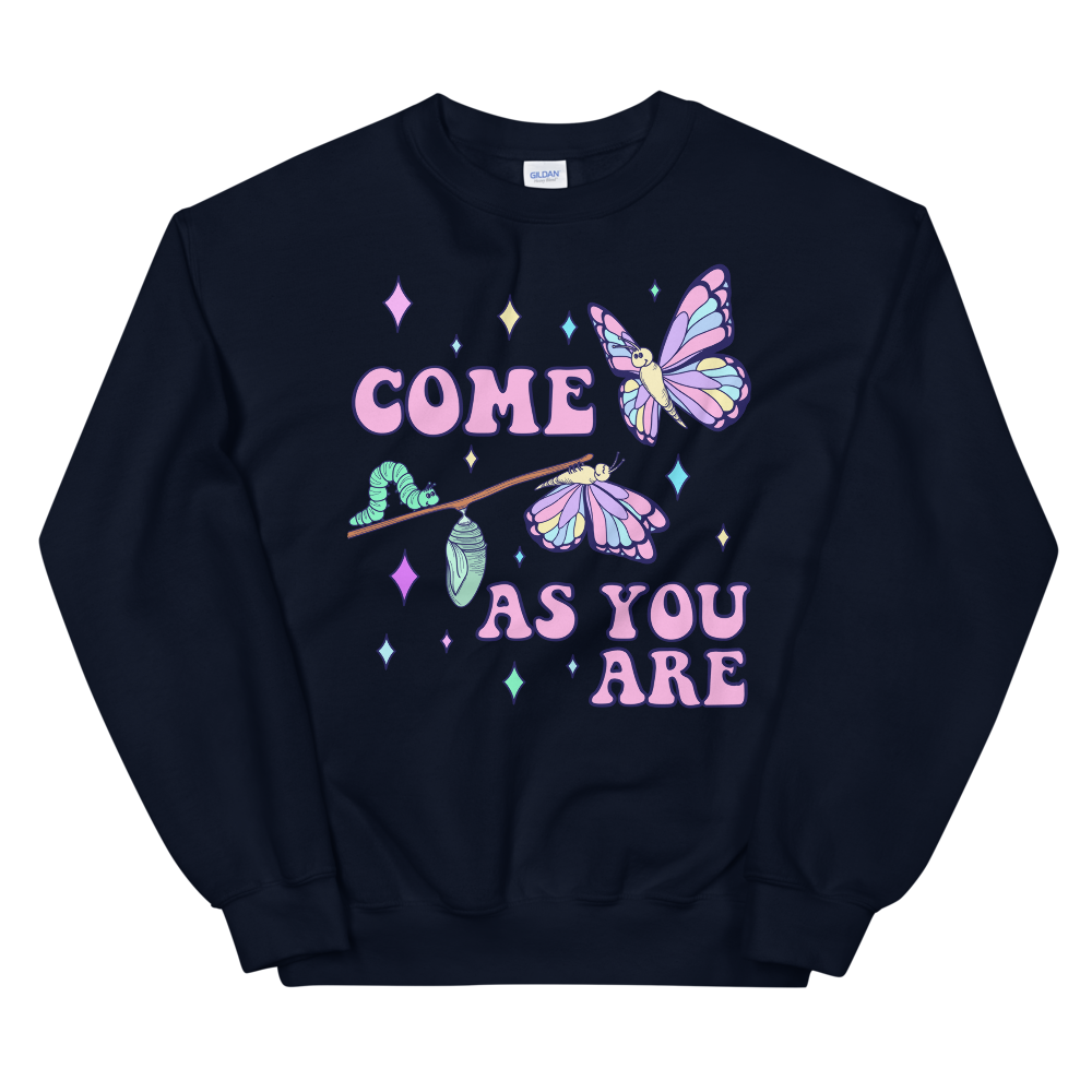 Come As You Are Graphic Sweatshirt