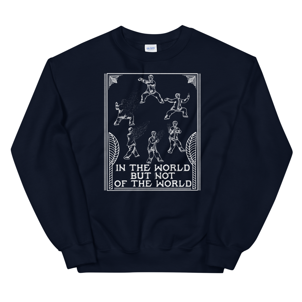 In The World But Not Of The World Graphic Sweatshirt