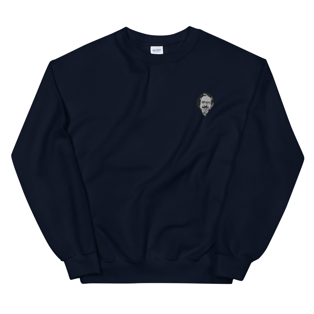 Allan Watts Embroidery Graphic Sweatshirt