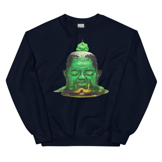 Melting Buddha Graphic Sweatshirt