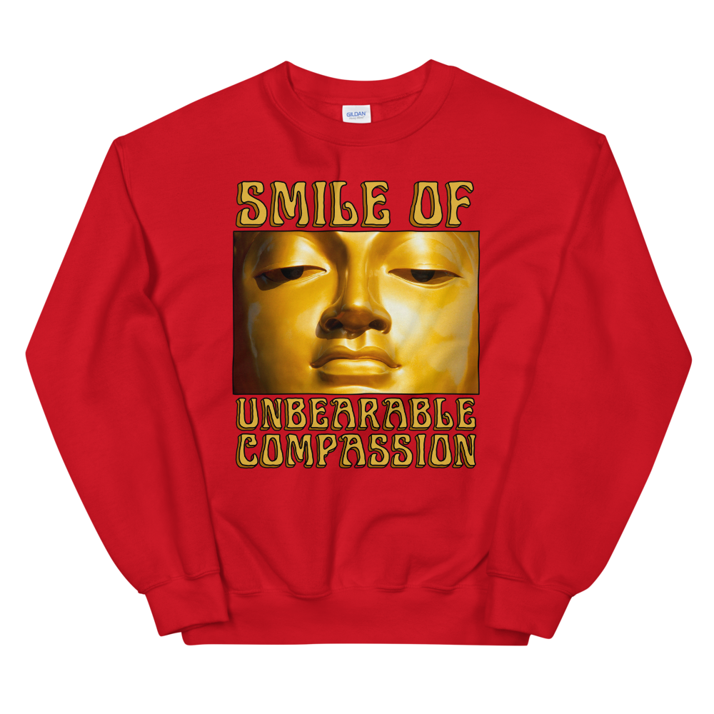 Smile Of Unbearable Compassion Graphic Sweatshirt