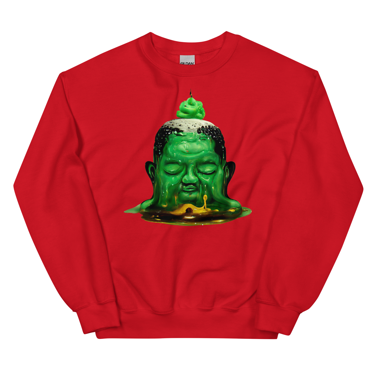 Melting Buddha Graphic Sweatshirt