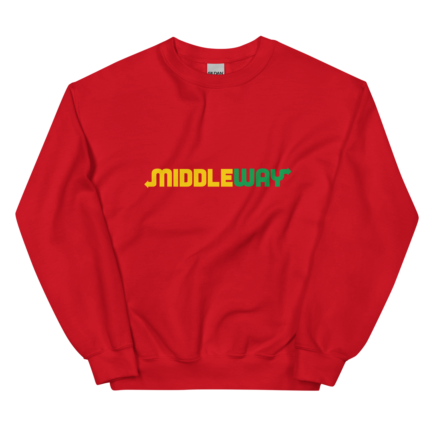 Middle Way Graphic  Sweatshirt