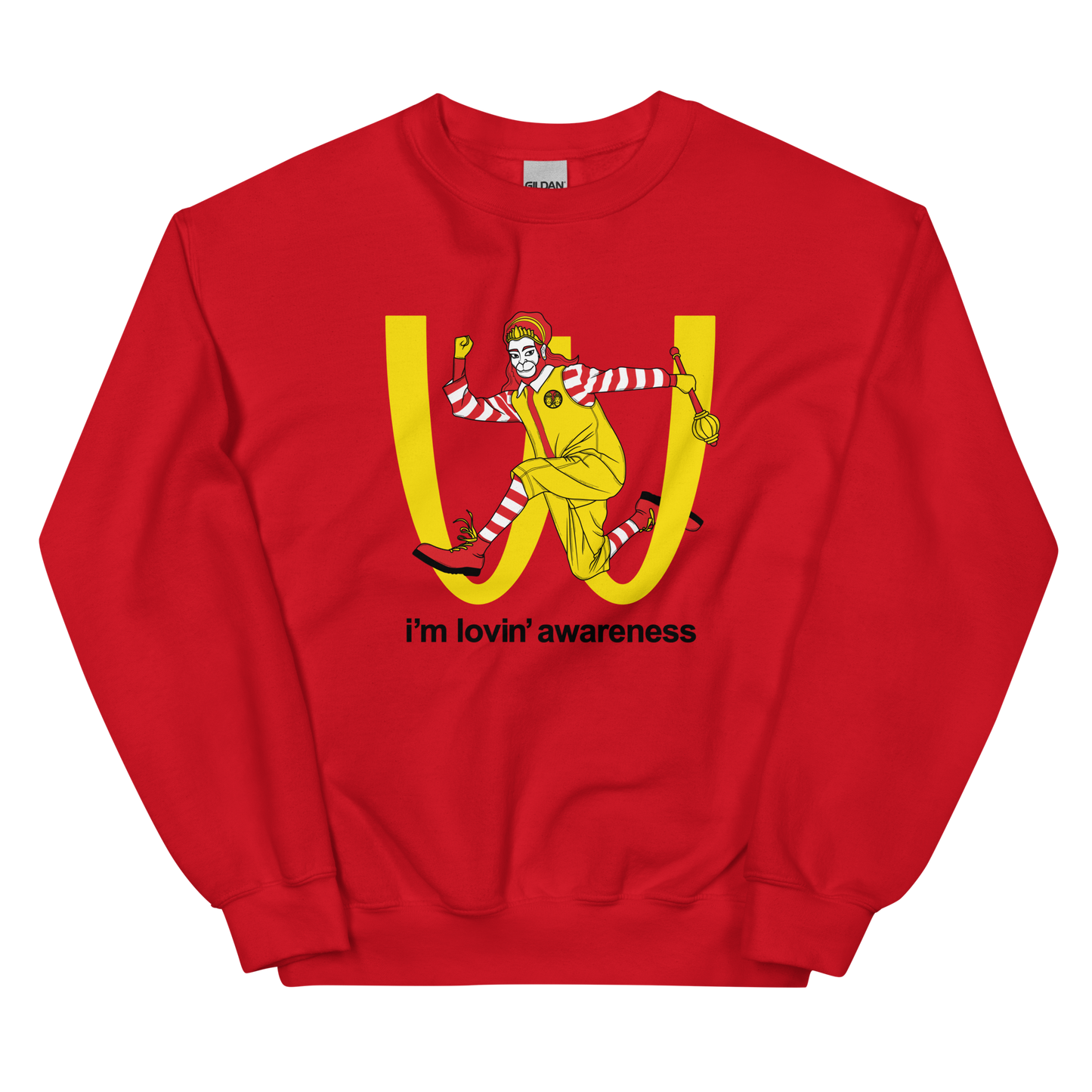 I'm Lovin' Awareness Graphic Sweatshirt