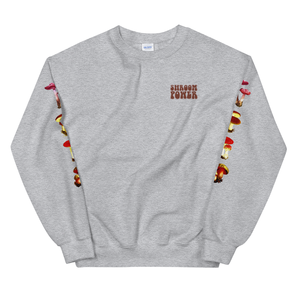 Shroom Power Graphic Sweatshirt