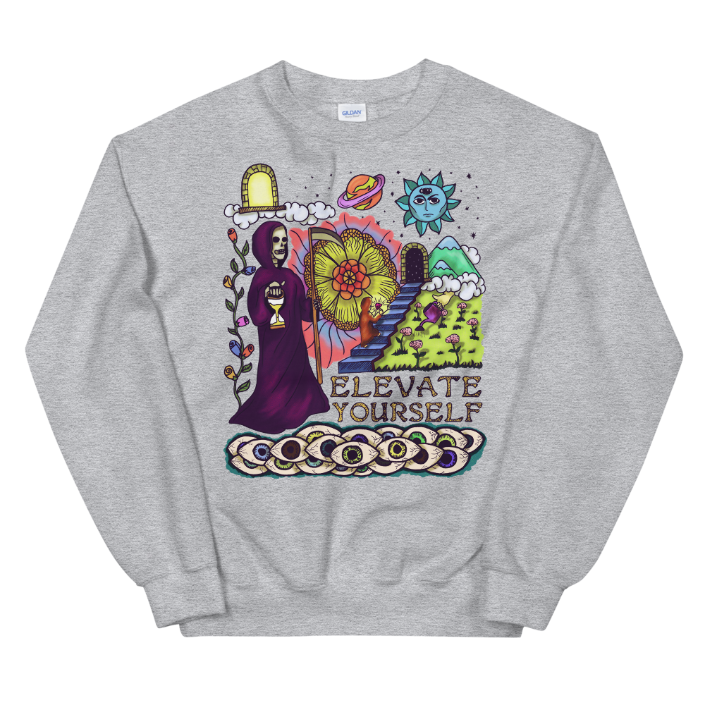 Elevate Yourself Graphic Sweatshirt