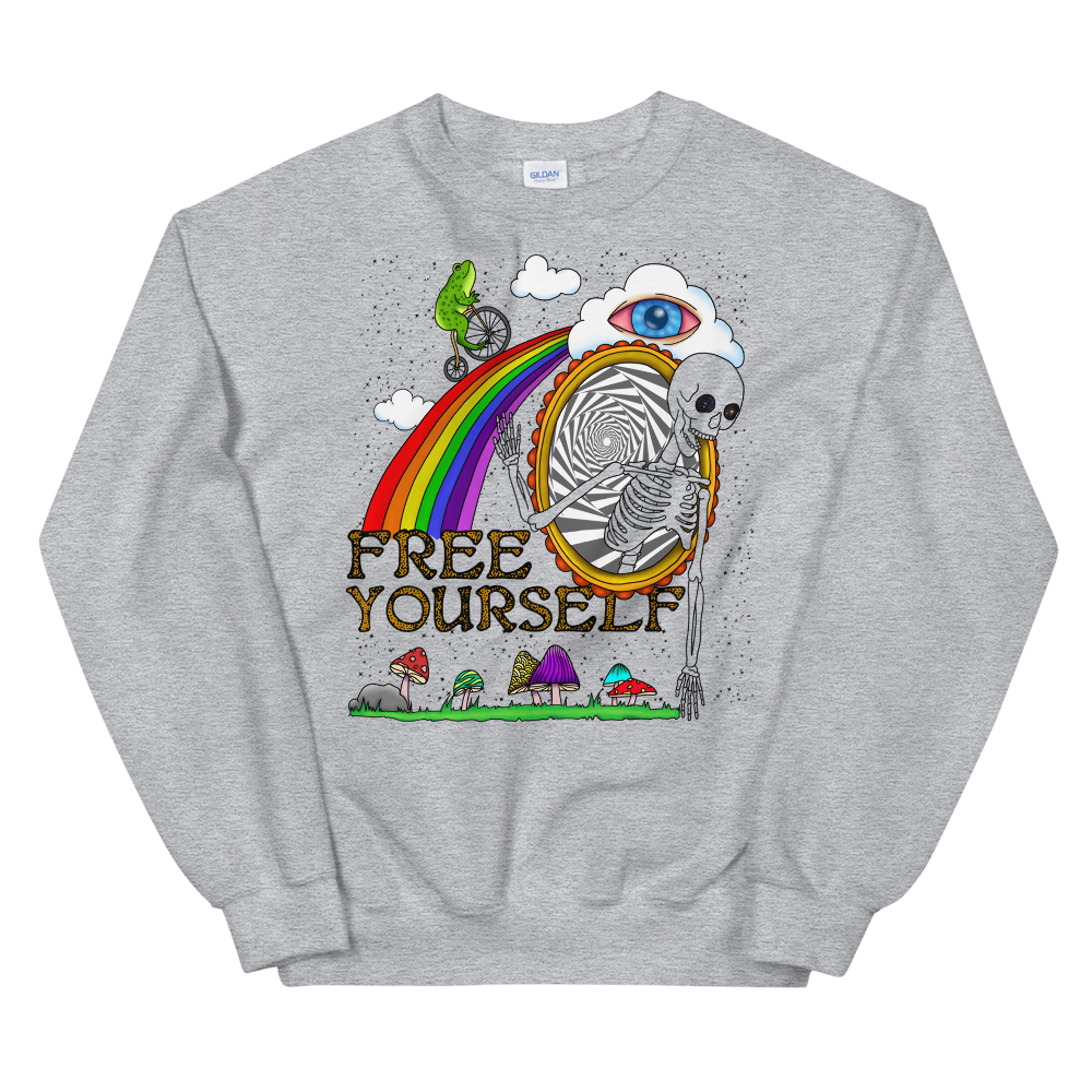 Free Yourself Graphic Sweatshirt