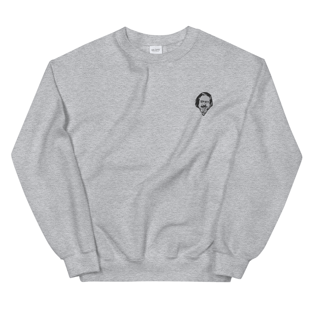 Allan Watts Embroidery Unisex Sweatshirt - Shroom Beach