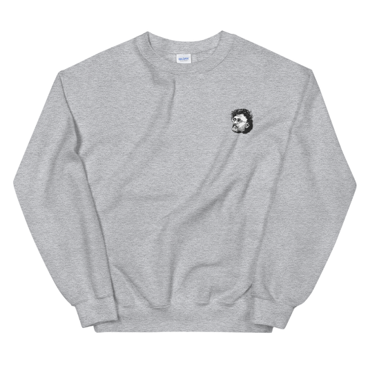 Terrence McKenna Embroidery Graphic Sweatshirt