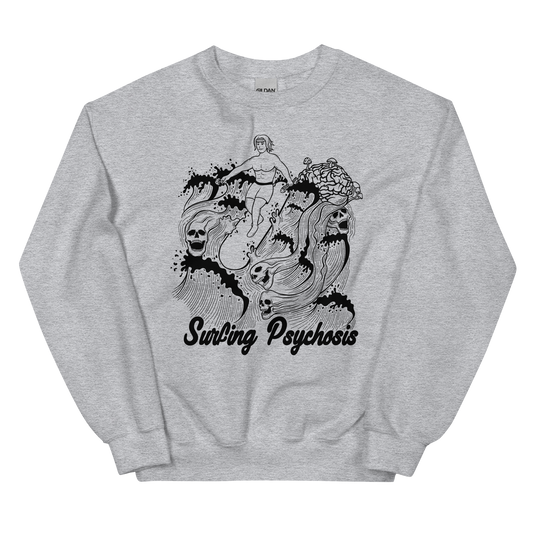 Surfing Psychosis Graphic Sweatshirt