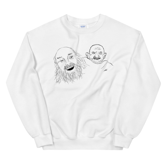 Ram Dass and Maharaj Ji Graphic Sweatshirt