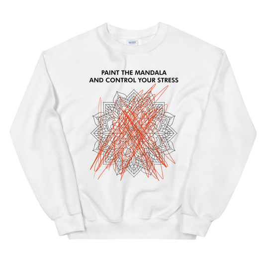 Paint The Mandala Graphic Sweatshirt