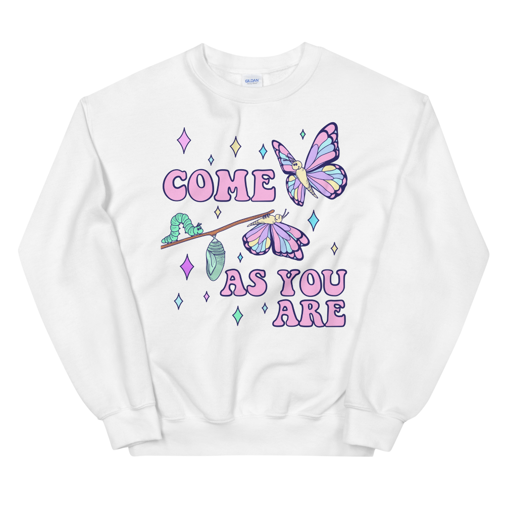 Come As You Are Graphic Sweatshirt