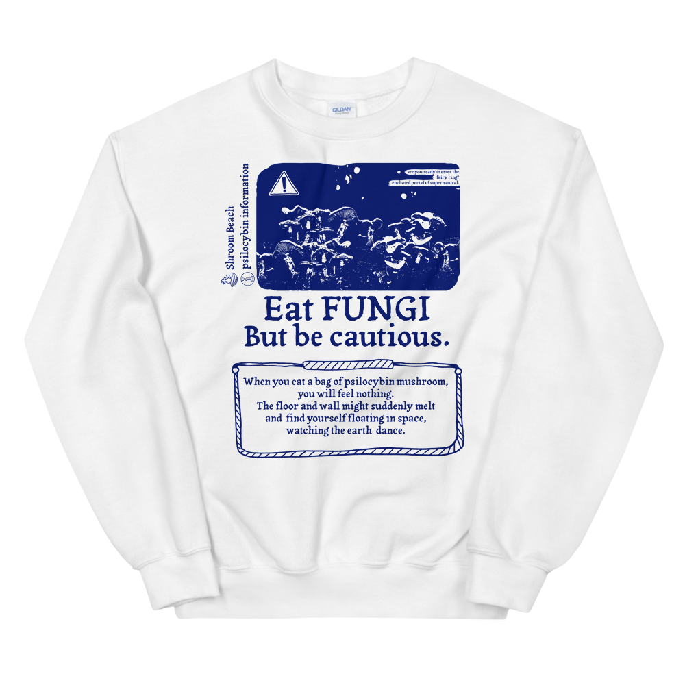 Eat Fun Guy Graphic Sweatshirt