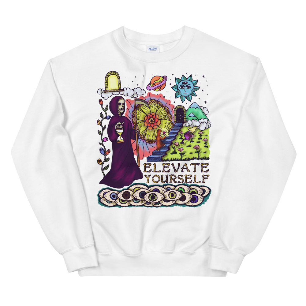 Elevate Yourself Graphic Sweatshirt