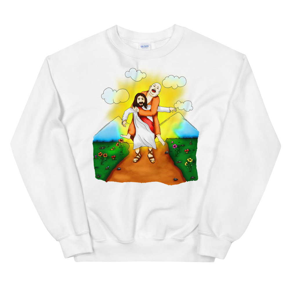 Back to Love and Happiness Graphic Sweatshirt