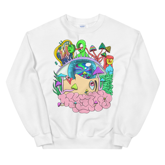 Tripping Graphic Sweatshirt