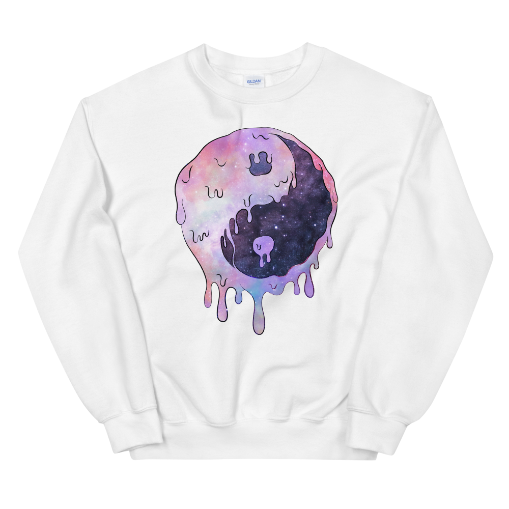 Yinyang Melting Graphic Sweatshirt