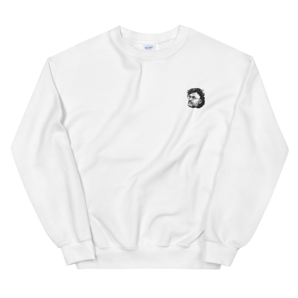 Terrence McKenna Embroidery Graphic Sweatshirt