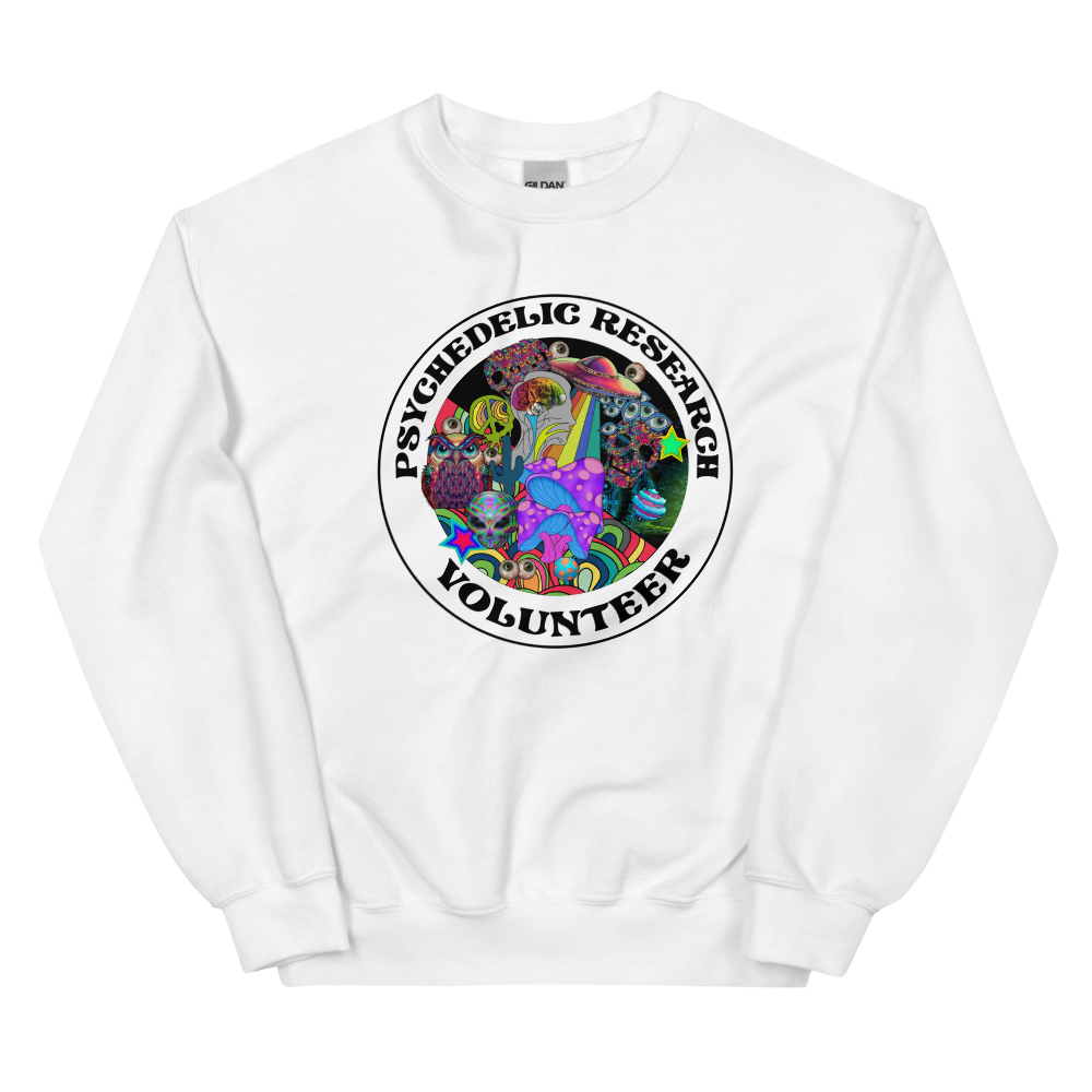 Psi~ Research Volunteer Graphic Sweatshirt