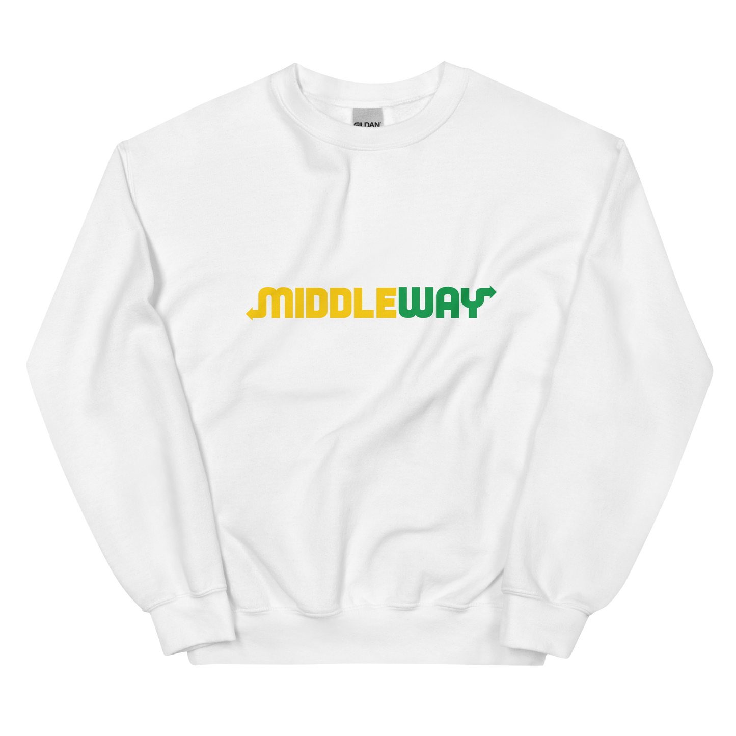 Middle Way Graphic  Sweatshirt