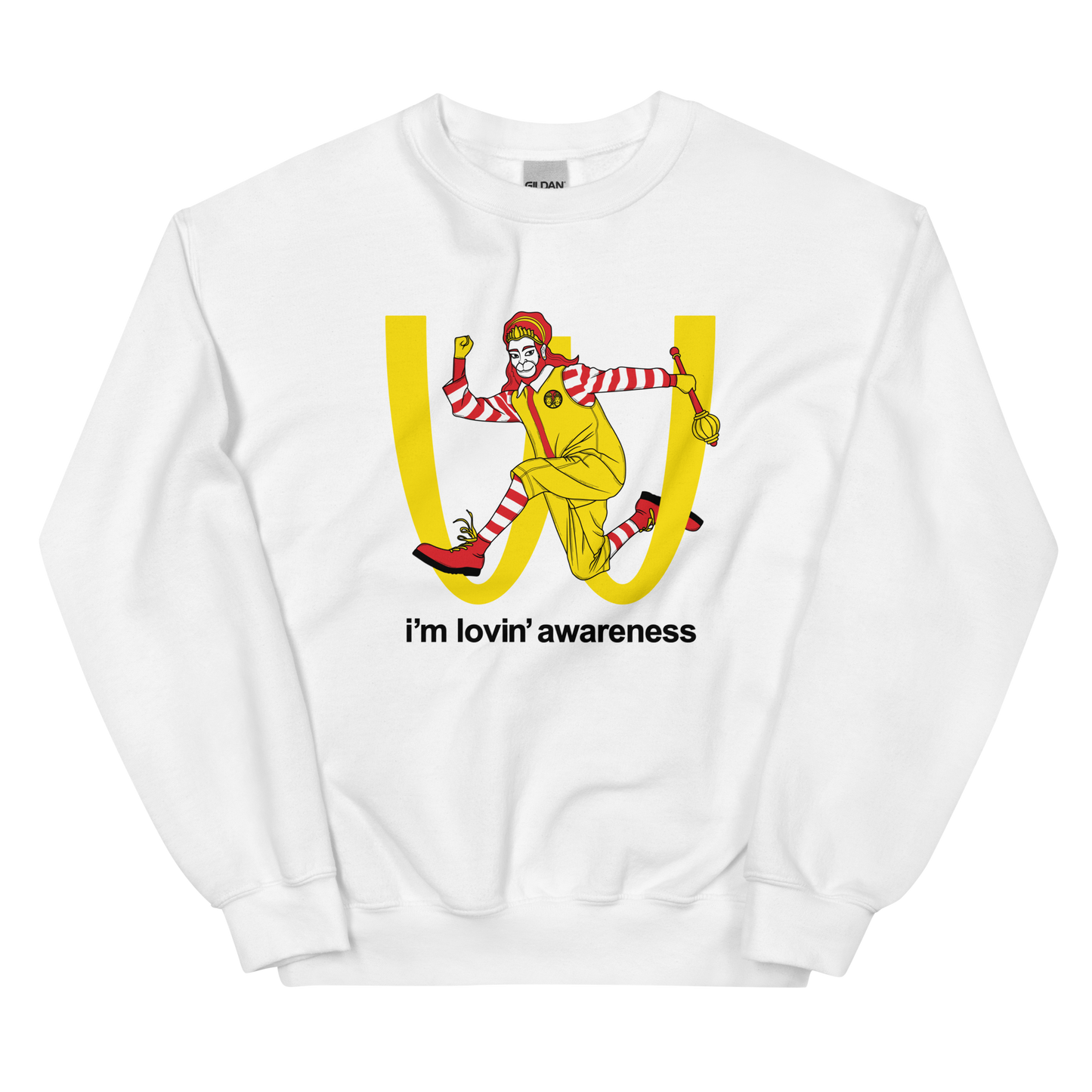 I'm Lovin' Awareness Graphic Sweatshirt