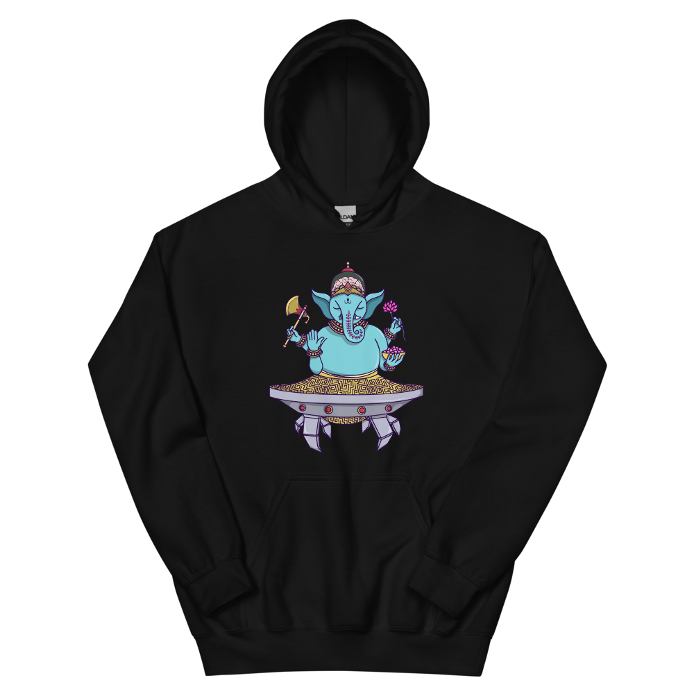 Ganesha Mech Graphic Hoodie